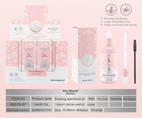 Aceite para Cabello Esencia Árabe 100 ml – Kiss Beauty